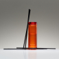 Preview: Paul Smith Diffuser  Bookworm,Gefäss, sonniges orange- rot,style